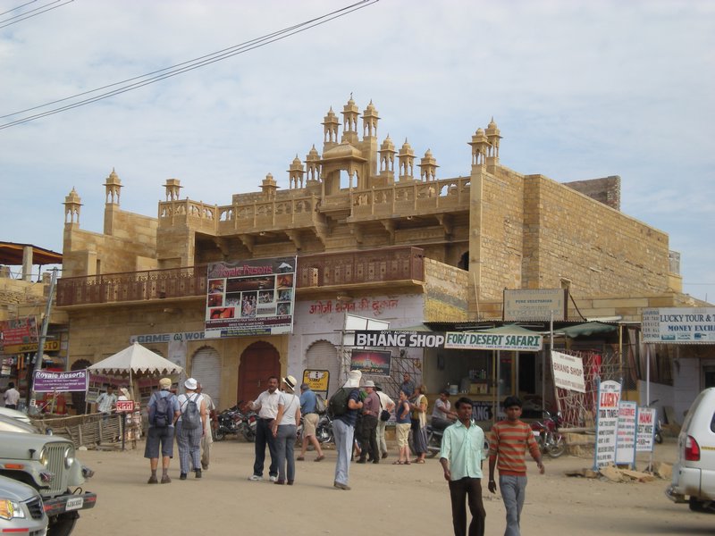 A typical building in Jaisalmer