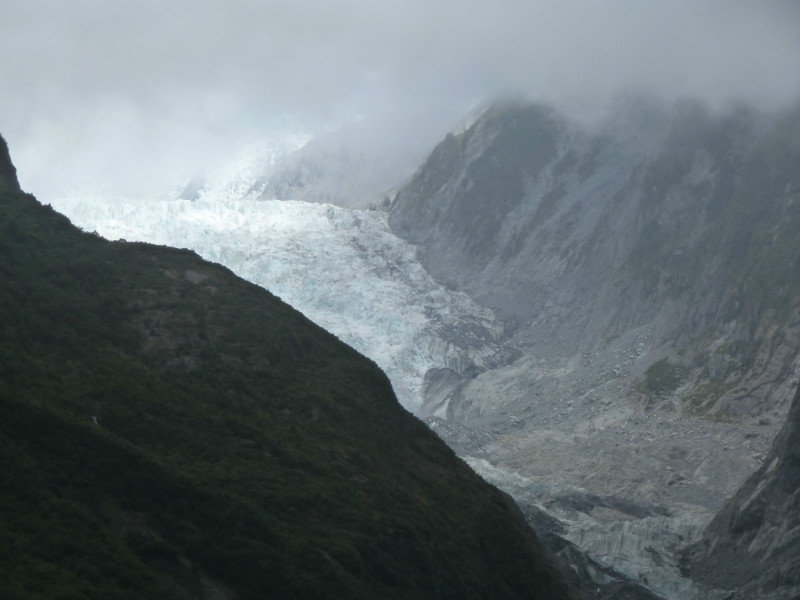 Franz Josef - bottom of the glacier