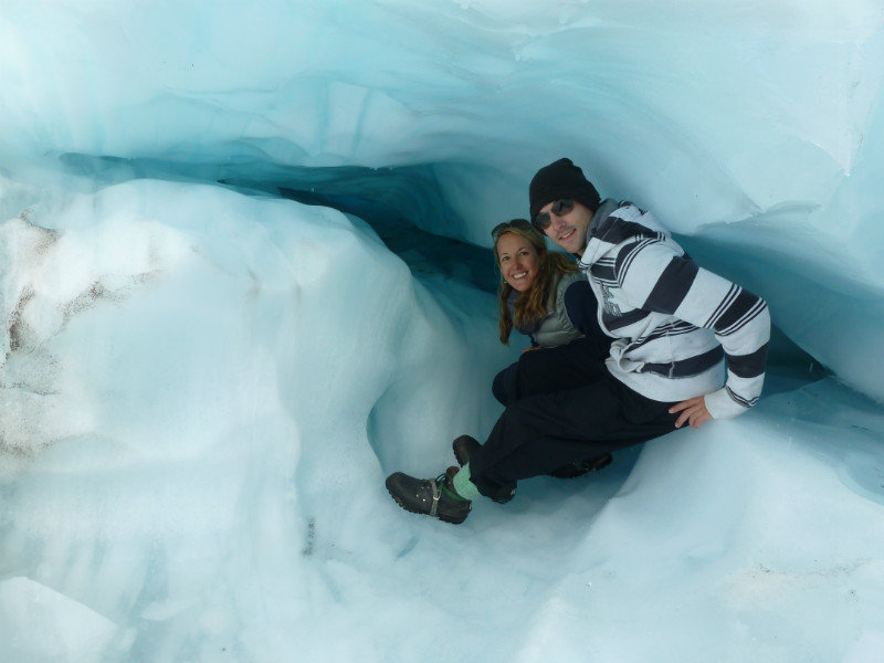 Fox Glacier - more space than the hostel rooms in here!