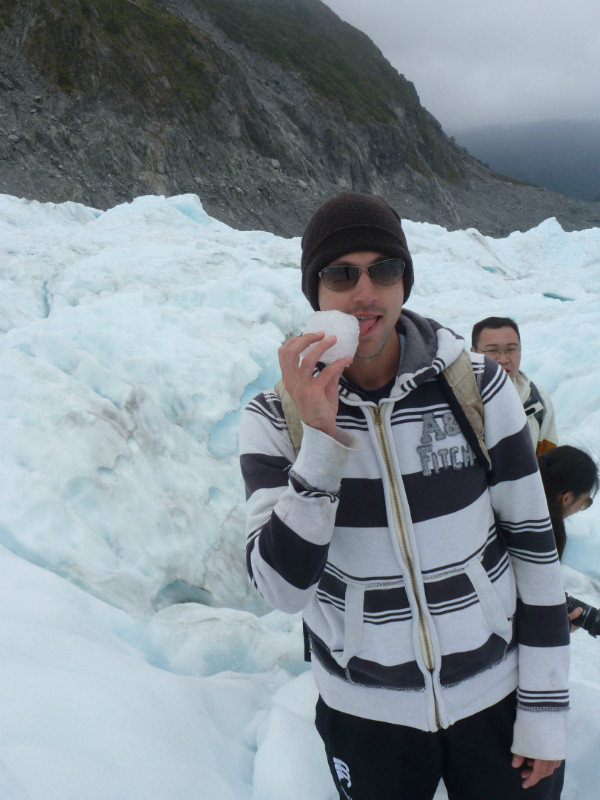 Fox Glacier - all this ice and no G&T