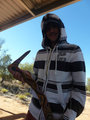 bush tucker - non-returning Aboriginal boomerang(21)