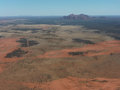 The Olgas from the air