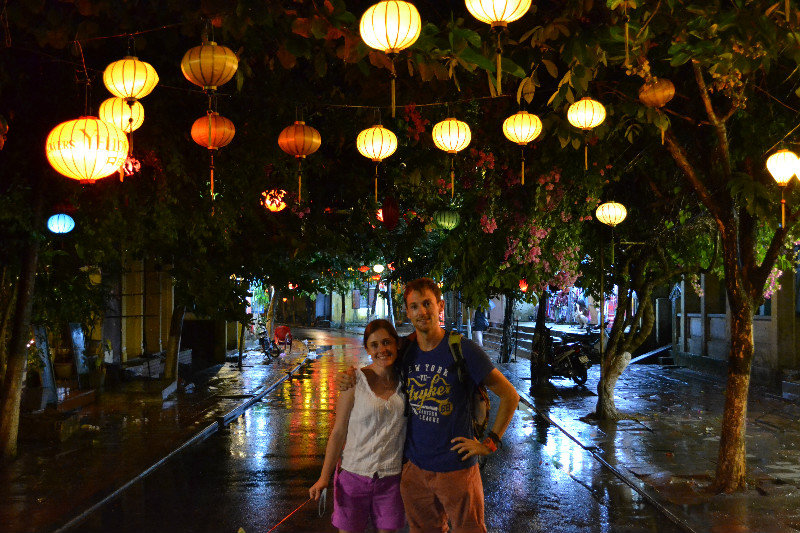 Hoi An - lanterns light the streets