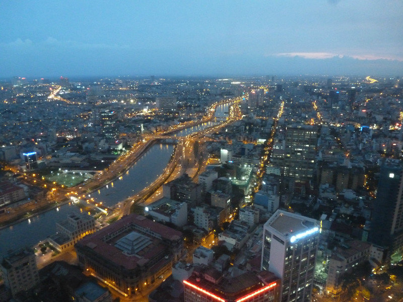 Saigon -  view from the Bitexco tower
