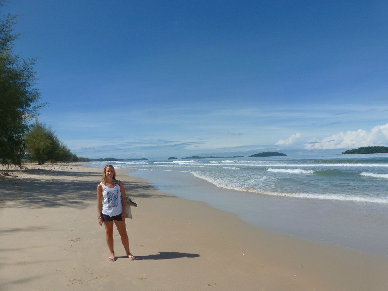 Sihanoukeville (Otres Beach) - Empty beach