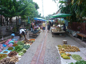 Luang Prabang - fresh produce market