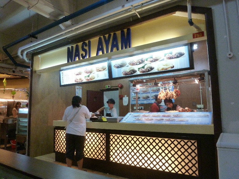 Kuala Lumpur - chicken rice stall