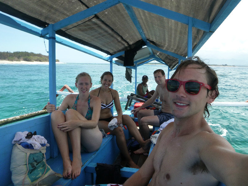 Gili Trawangan - snorkelling boat trip