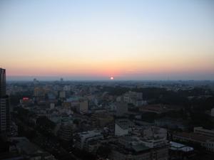 Saigon sunset 