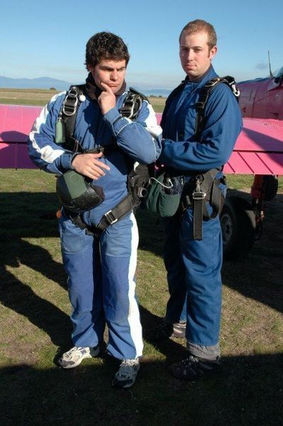 Andy pre skydive