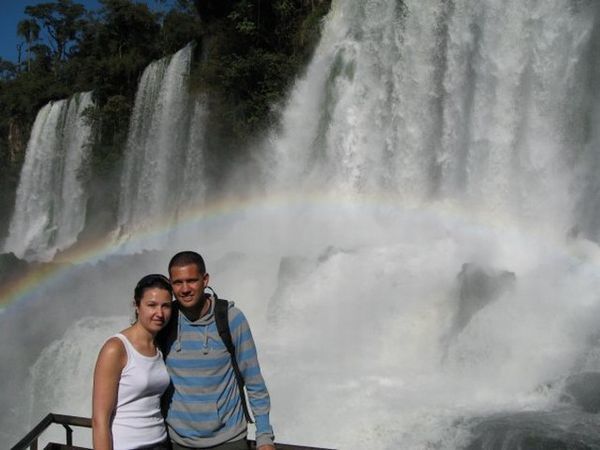Fraser & Catherine at Iguazu