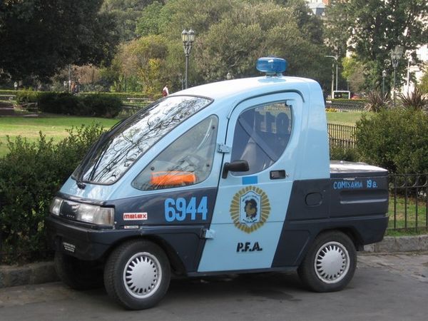 Argentine Police Patrol