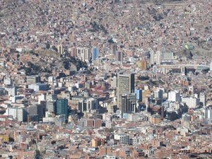 La Paz from El Alto