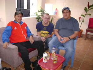 Me with Santos and his Cousin