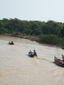 Cambodian boats