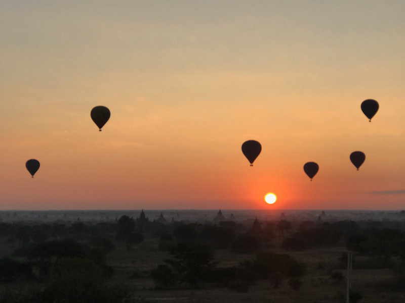 Sunrise at Bagan