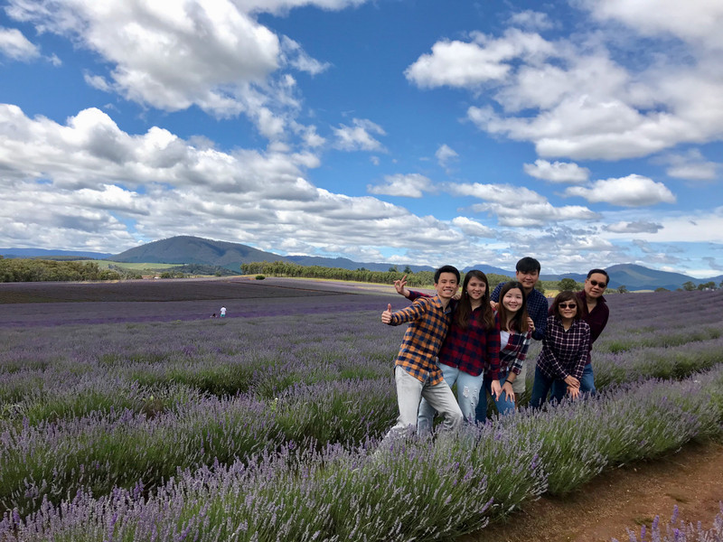 #Squadgoals in Lavender Fields