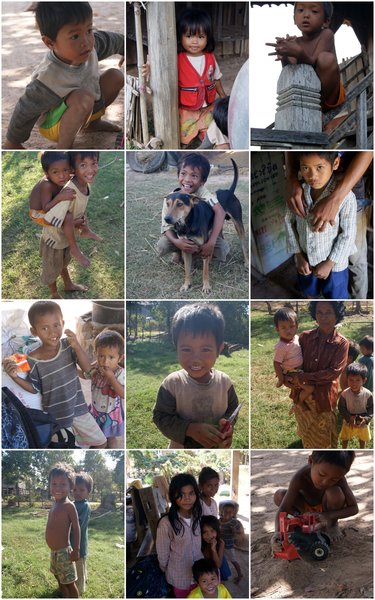 Kids in Kampong Speu