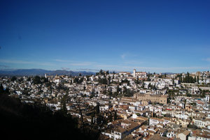Bird's eye view from Alhambra