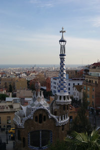 The tower @Park Guell
