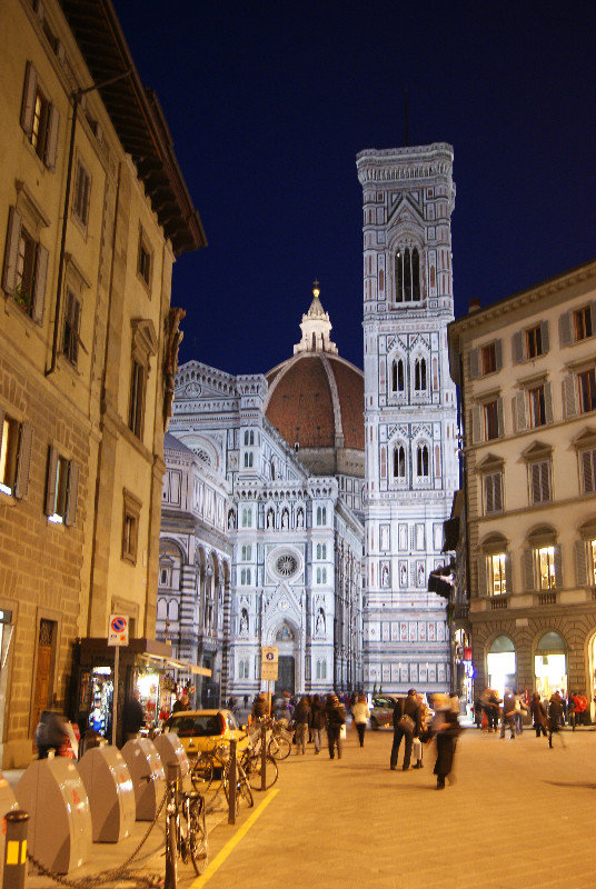 Duomo and Campanile at night