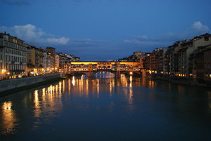 Ponte Vecchio at night