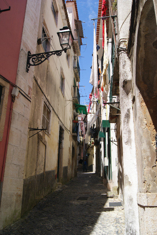 alleys of Lisbon