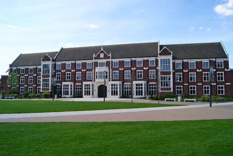 The school campus