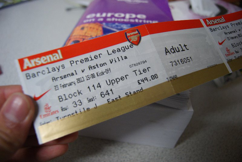 Tickets to Emirates!