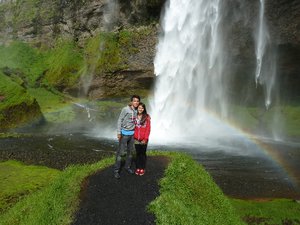 Seljalandsfoss 3, all drenched from the water!