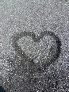 Love at the black beaches