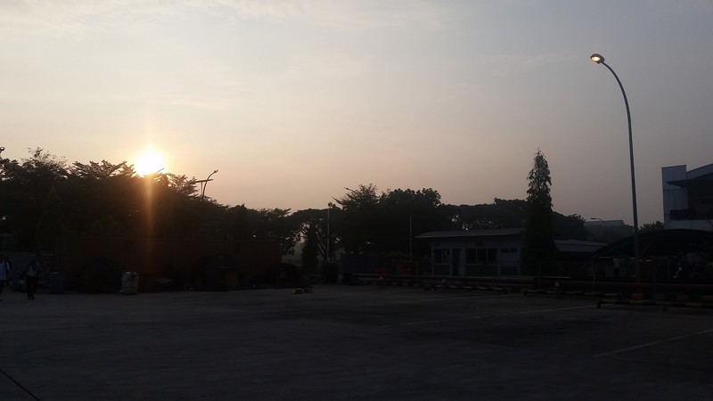 Sunset at Cikarang