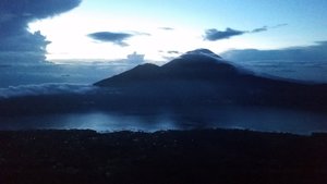 First light from Mt. Batur