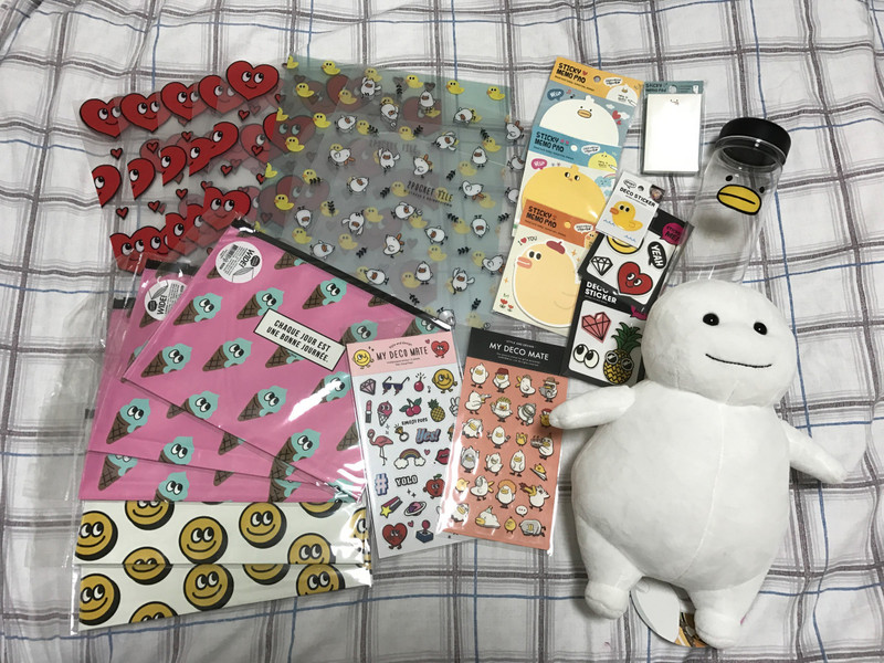 Our buys (and catch!) from Busan