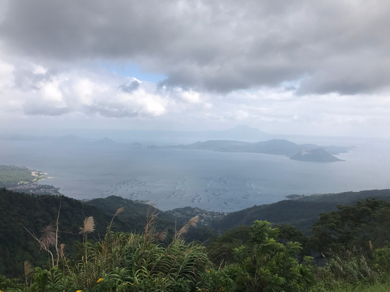 View of Taal Volcano and Lake