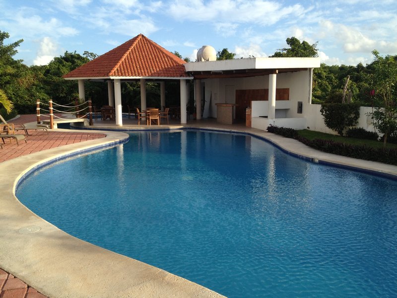 Our Pool & BBQ area