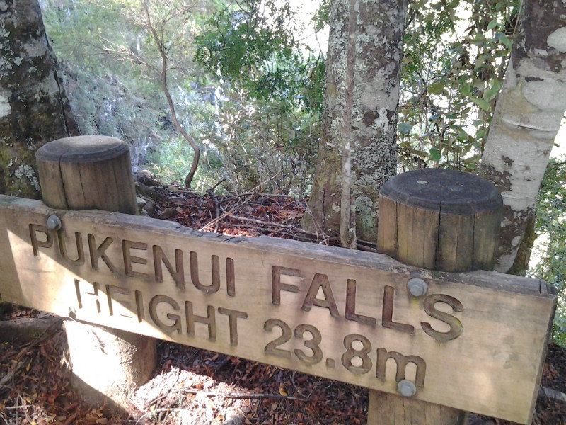Zoals gezegd...de Pukenui Falls