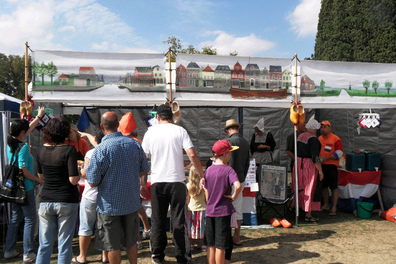 Cultureel festival in Palmerston North met ook een Nederlands tentje