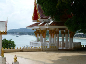 Beachside pagoda