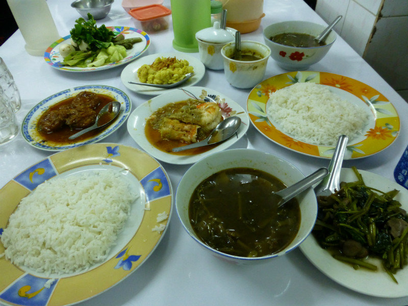 Mezze lunch Burmese style