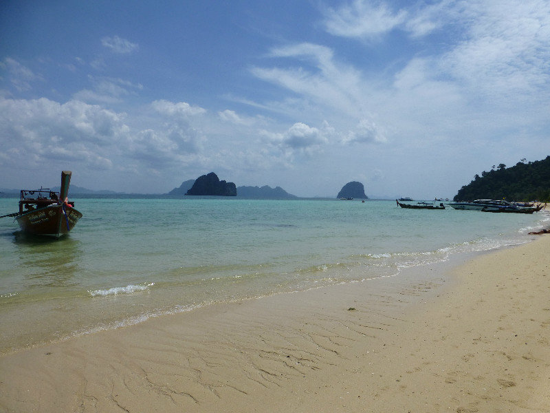 Our first sight of Koh Ngai