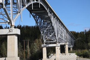 Bridge over Teslin River