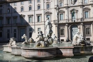 Piazza Navona Fountain of Neptune