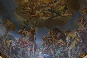 Vatican St Peters Basilica06 Ceiling Mosaic