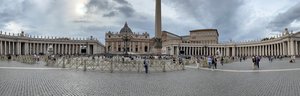 Vatican St Peters Square Pano