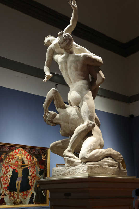Florence Accademia Abduction of the Sabine Woman by Giambologna 1581 1583