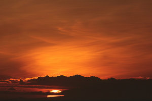 Final Sunset in Galapagos