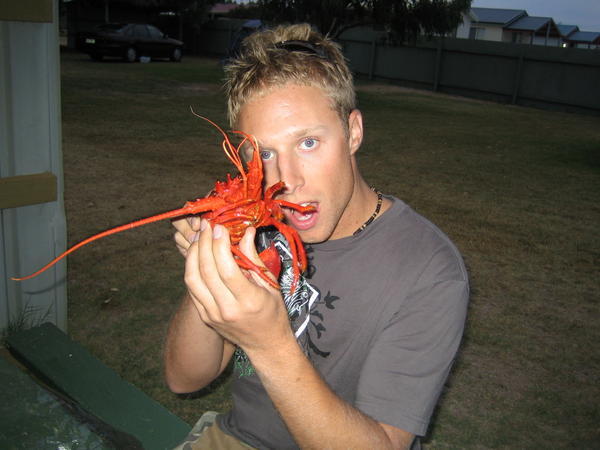 Crayfish for dinner