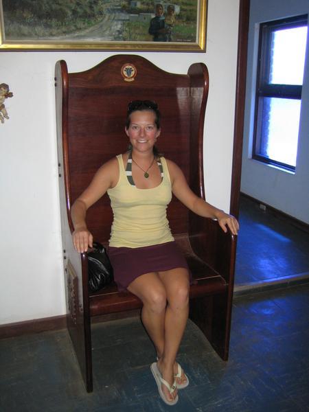 The Princess's throne