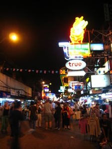 Th Khao San road